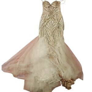 Camille La Vie Peach Dress